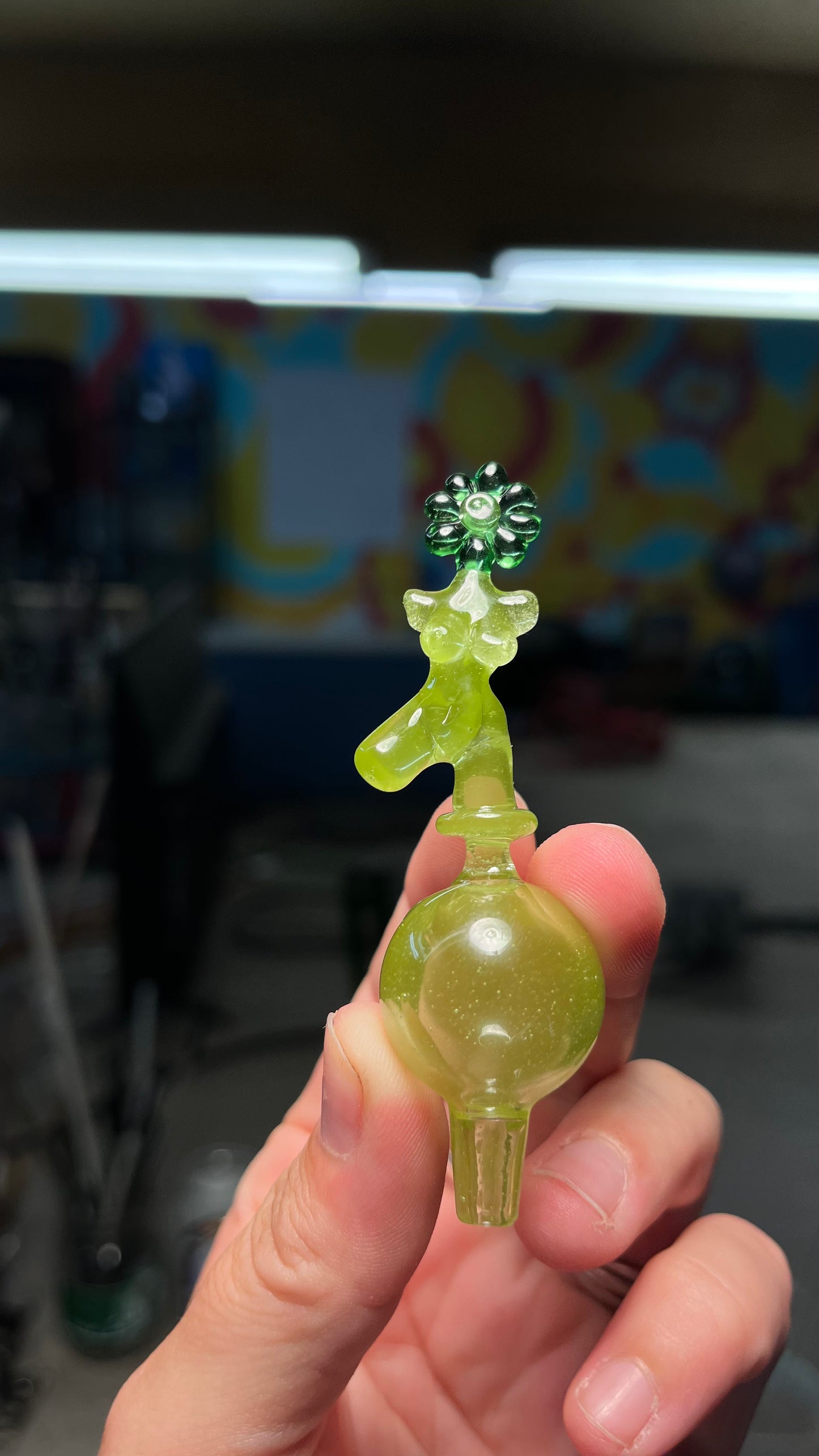 Green Babe Bubble Cap